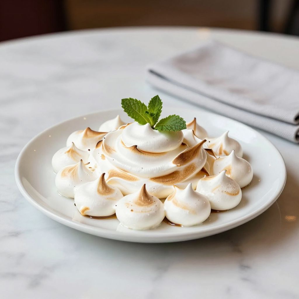 Italian Meringue Dish