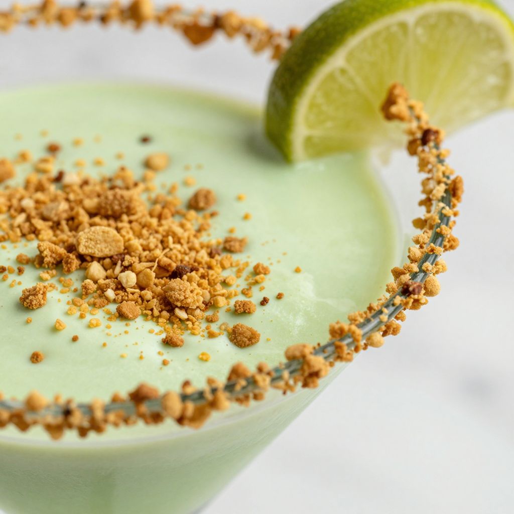 Key Lime Martini Preparation