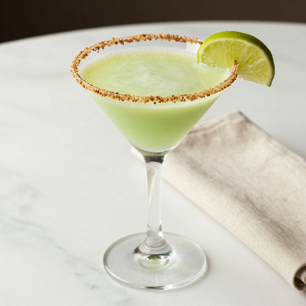 Key Lime Martini Final Drink