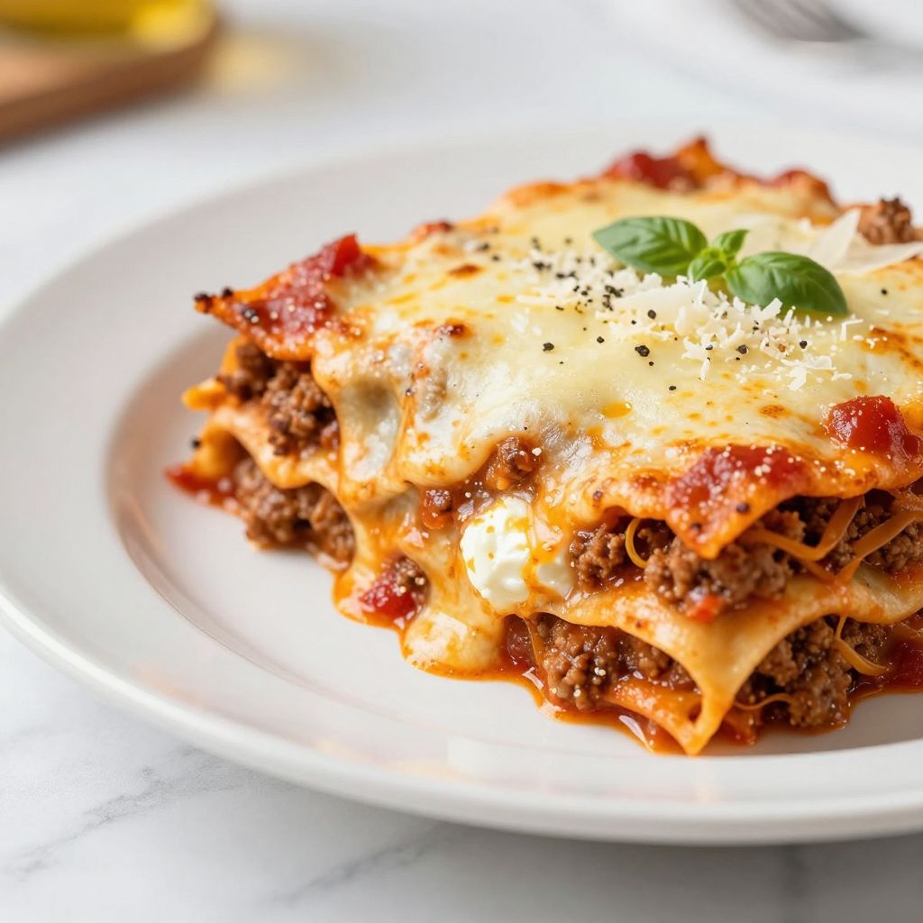 Lasagna Preparation Step