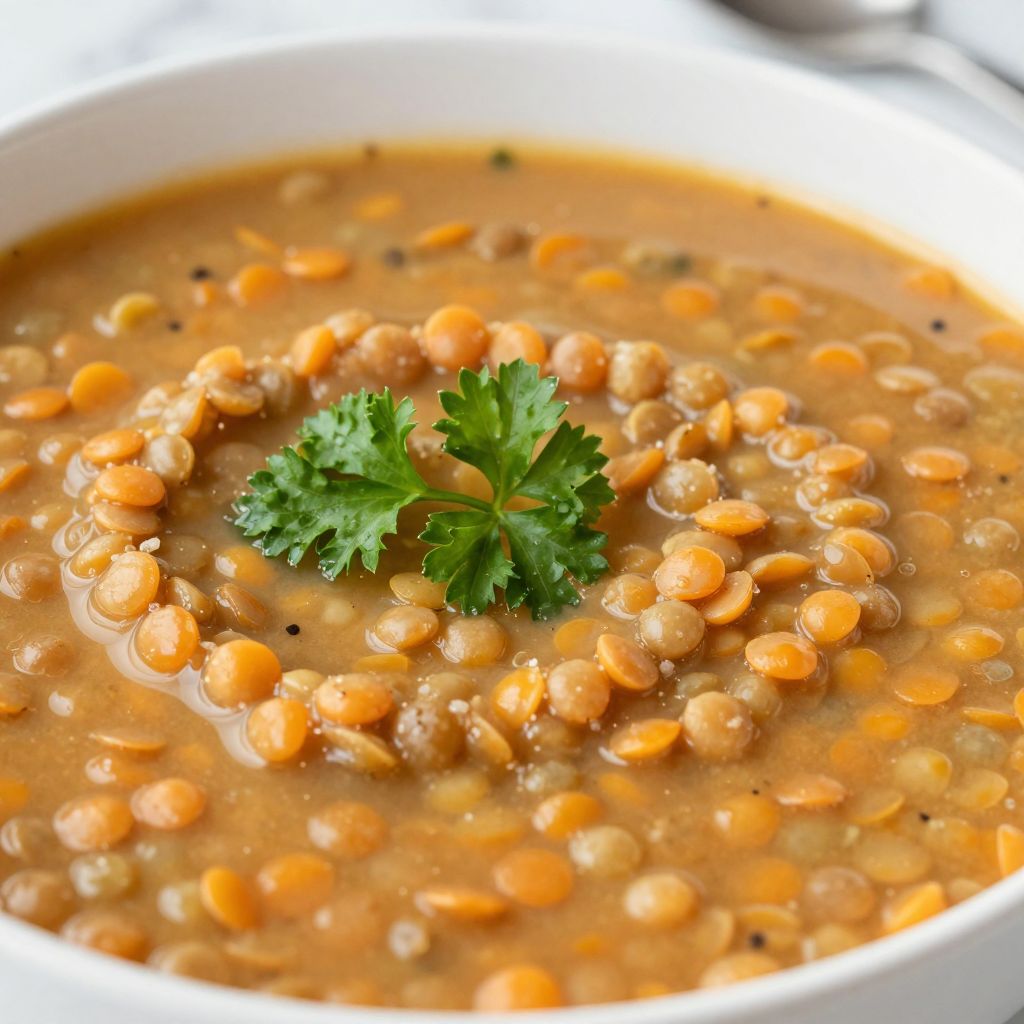 Lebanese Lentil Soup Step