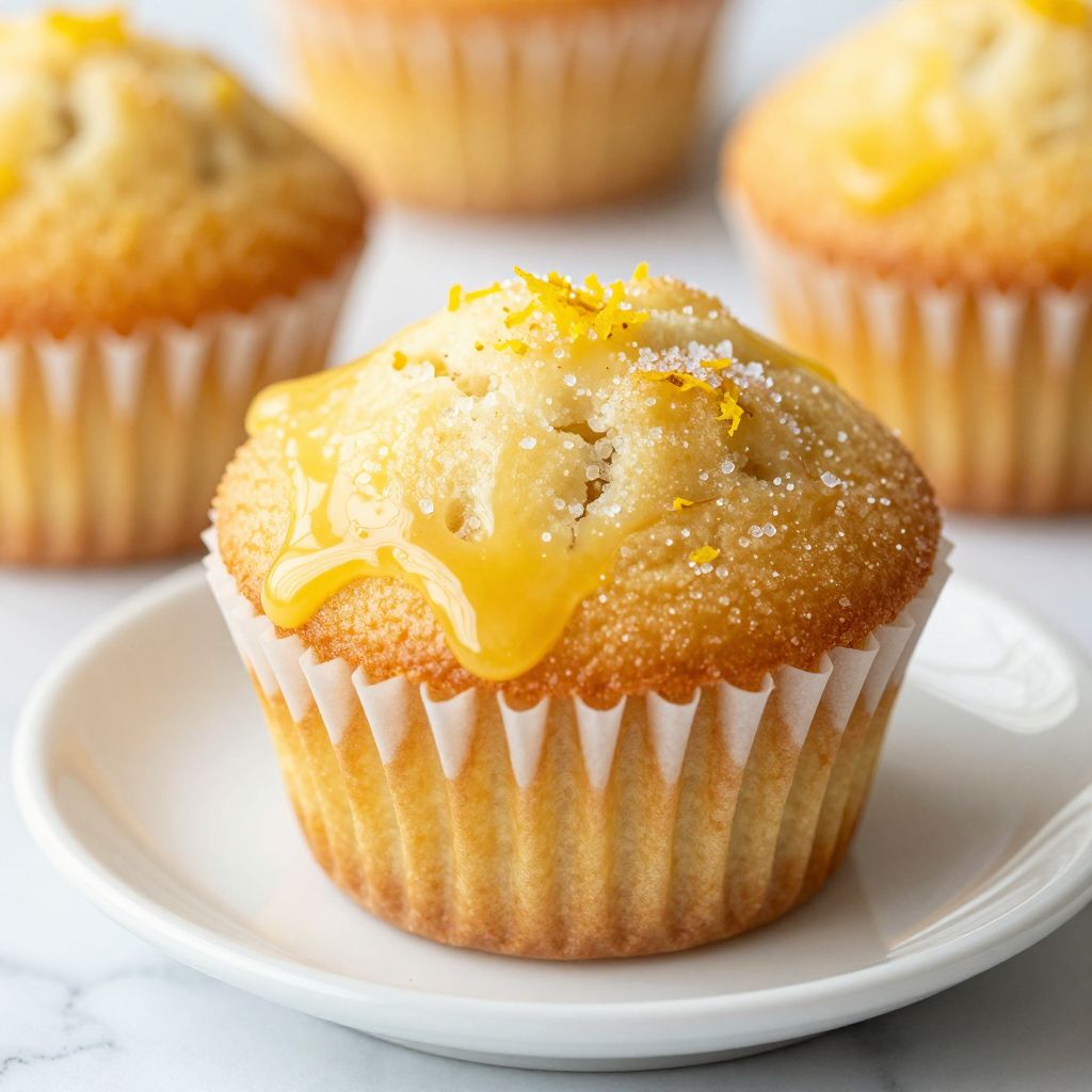 Lemon Muffins Step