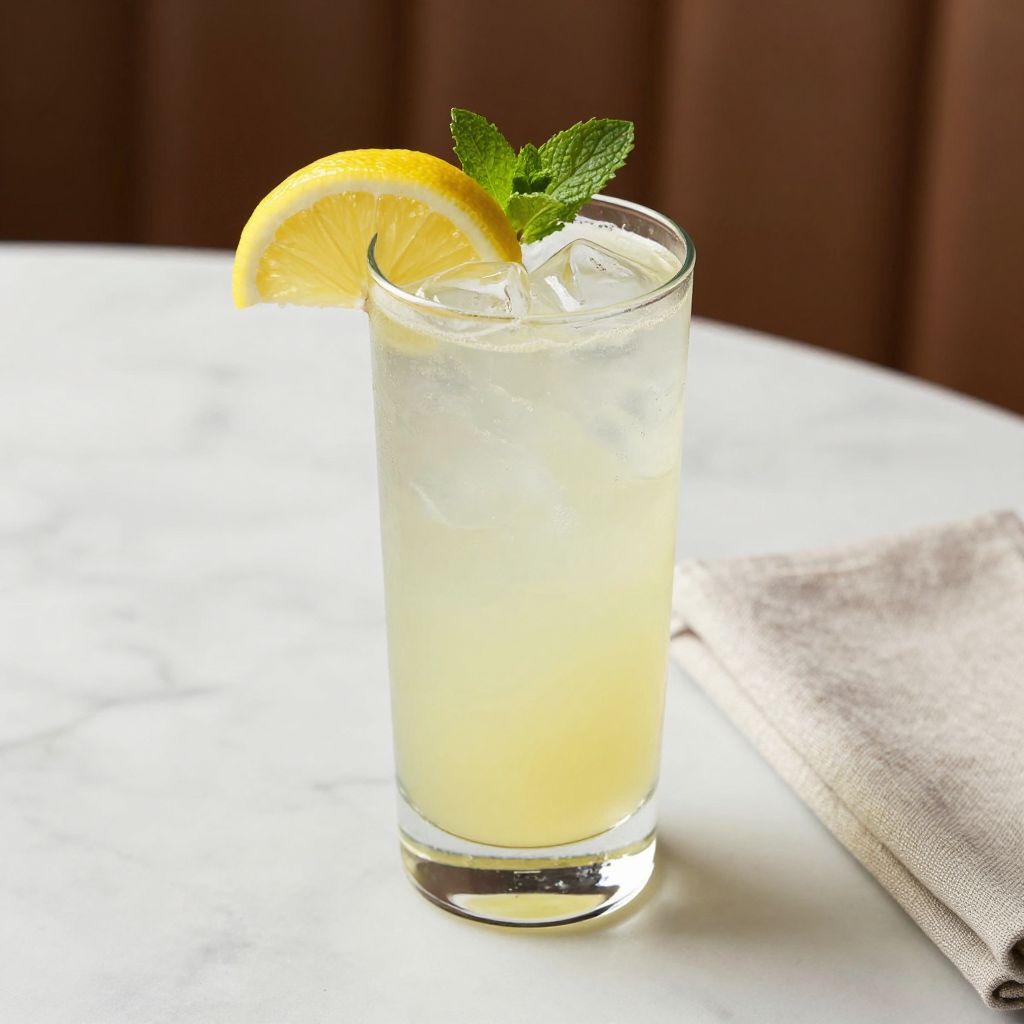 Lemonade served