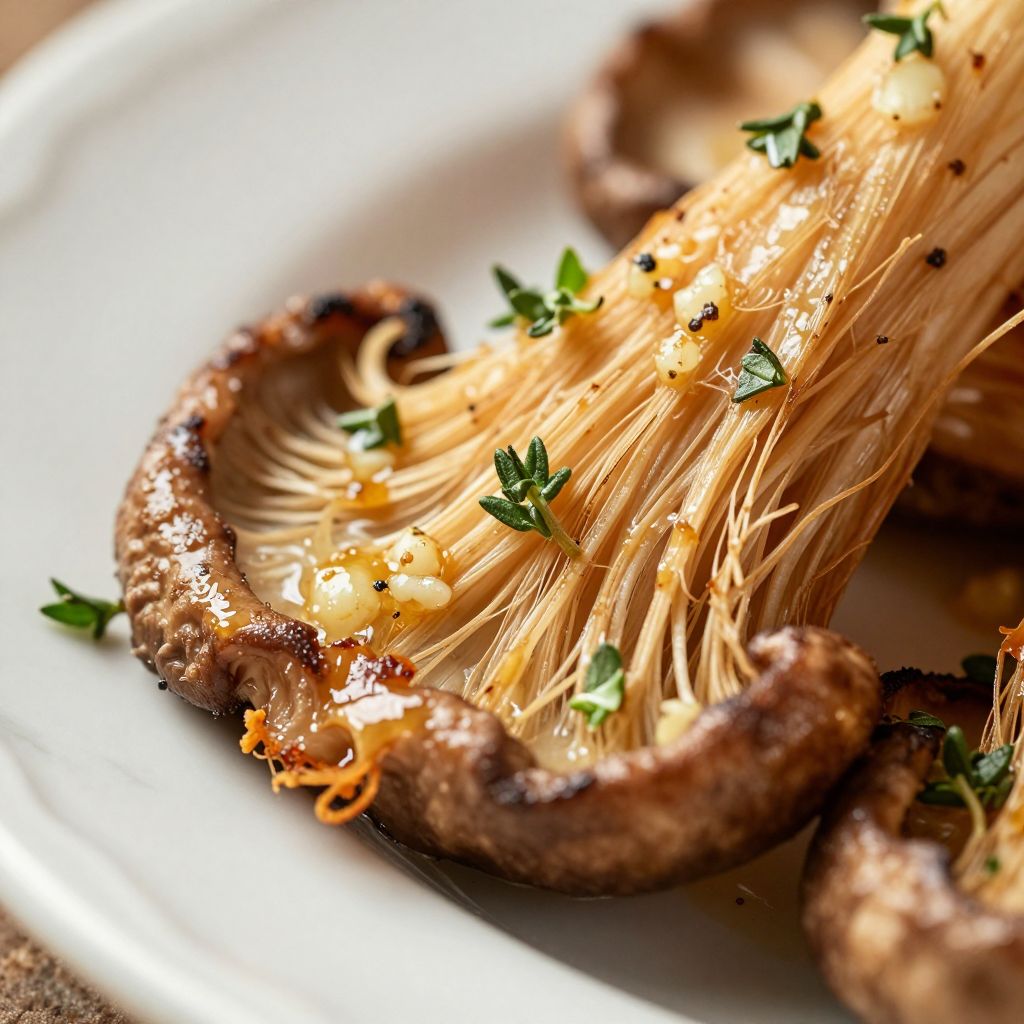 Sautéed Lion's Mane Mushrooms
