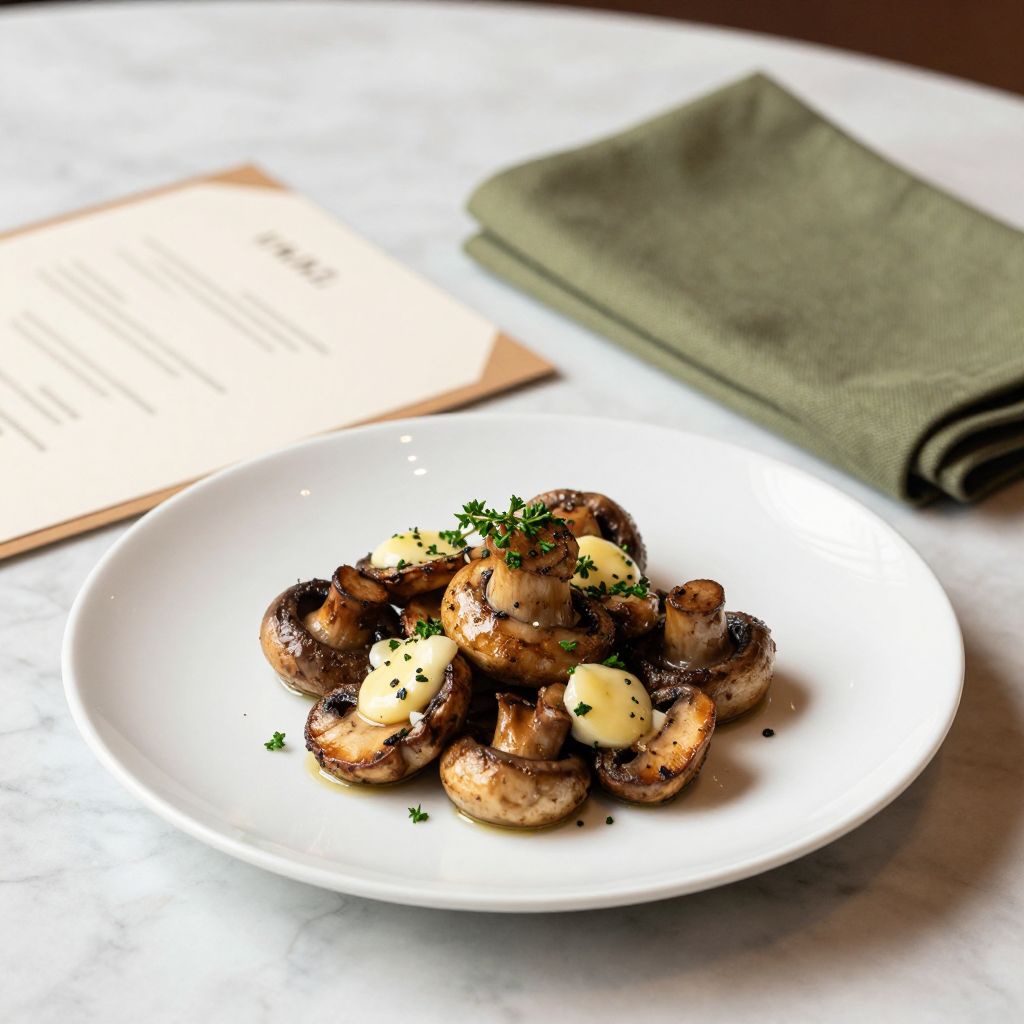 Sautéed Lion's Mane Mushrooms