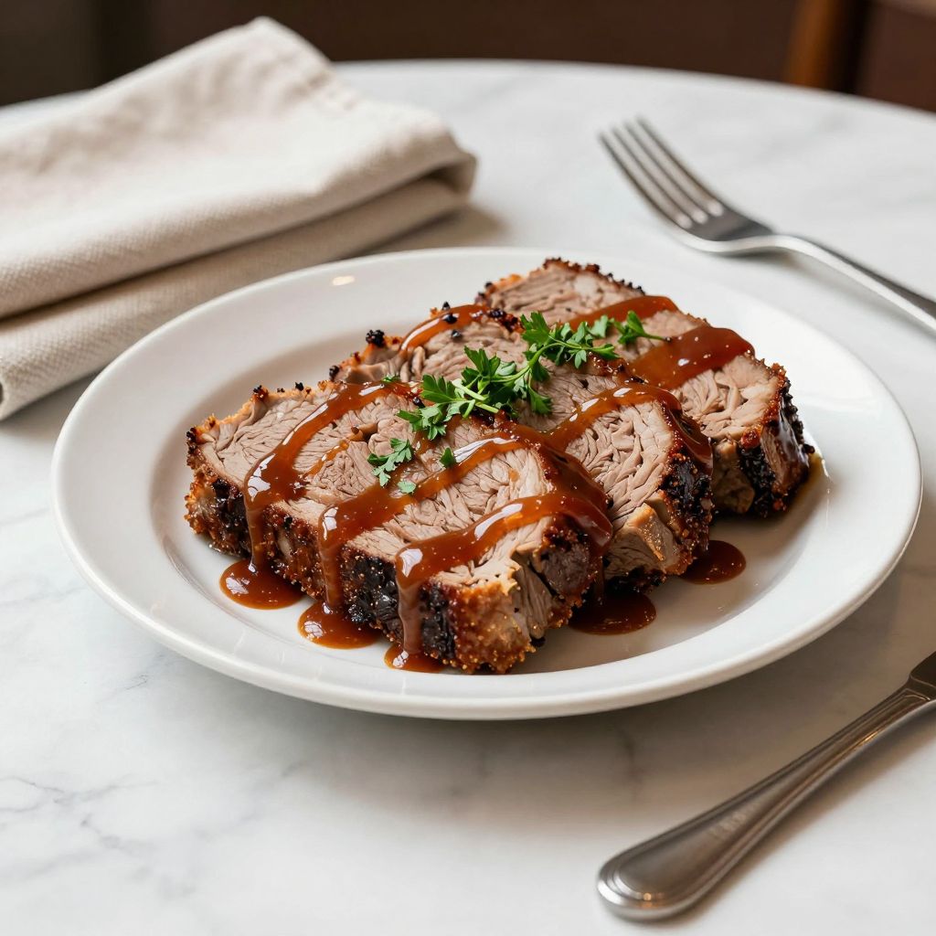 Cooked Lipton Meatloaf