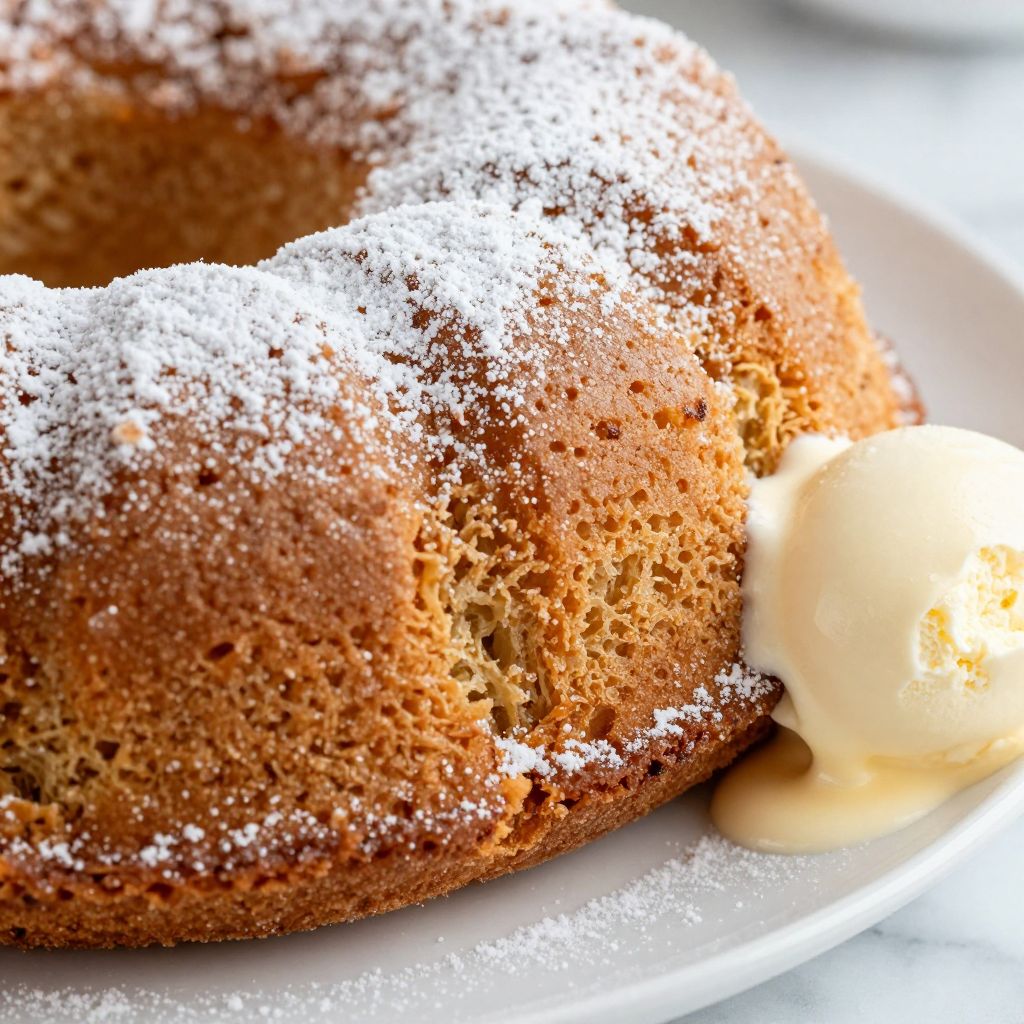 Mile High Pound Cake Steps