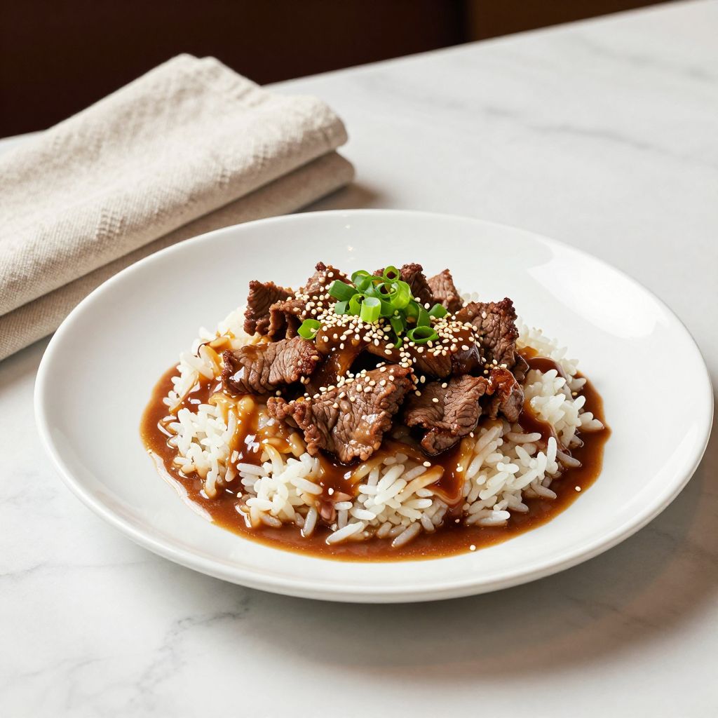 Delicious Mongolian Ground Beef