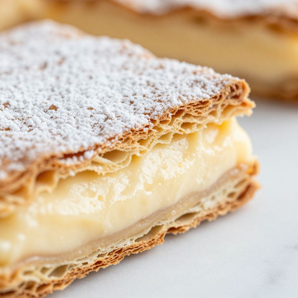 Napoleon Cake Preparation