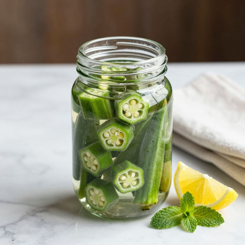 Okra Water Final Product
