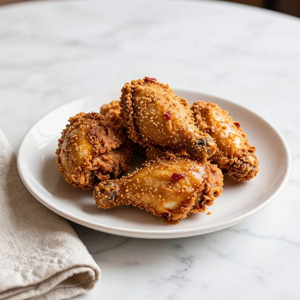 Oven Fried Chicken Variation