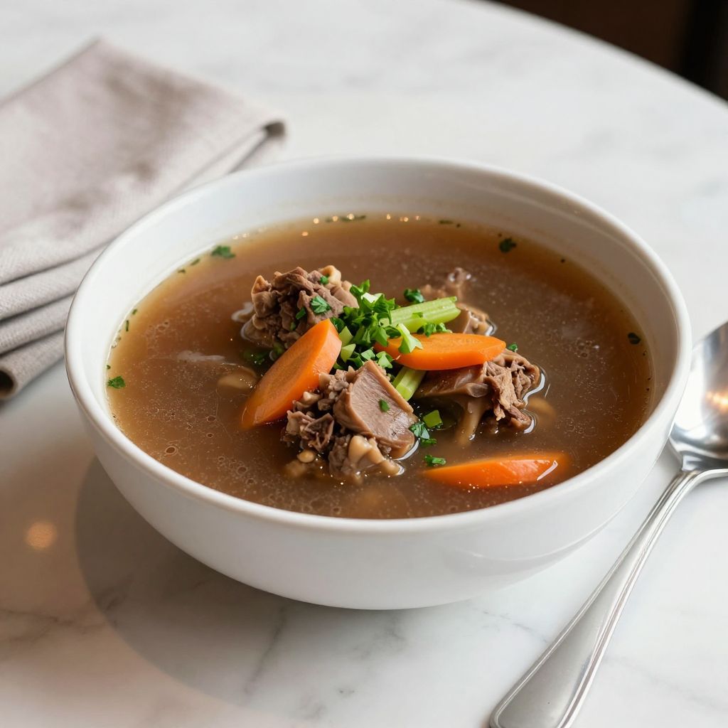Oxtail Soup Final Dish