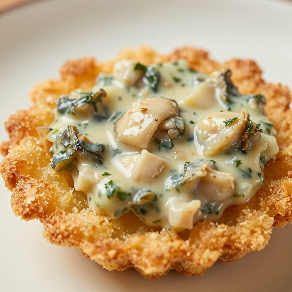 Oyster Dressing Preparation