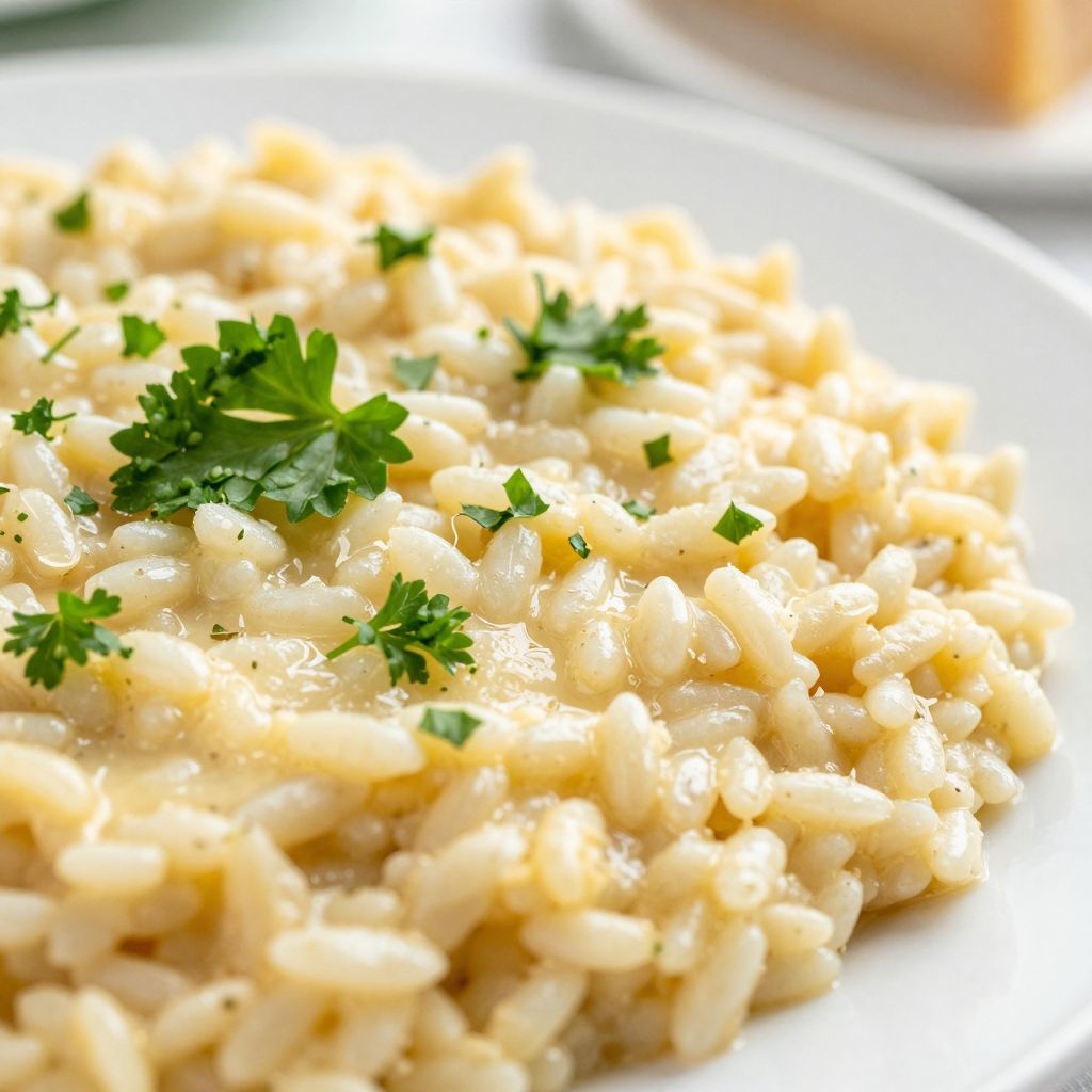 Parmesan Risotto Preparation