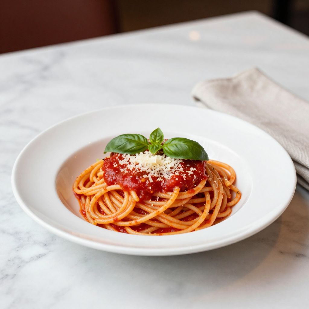Pasta Pomodoro Final Dish