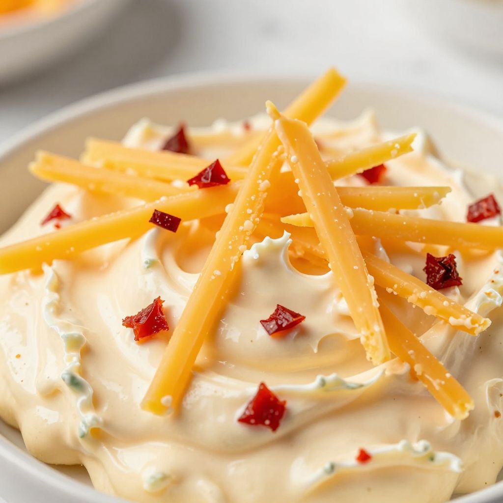 Pimento Cheese Spread Process