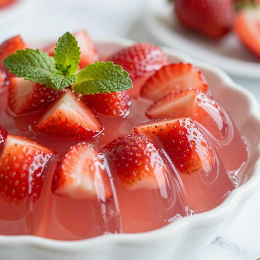 Pink Jello Process Image