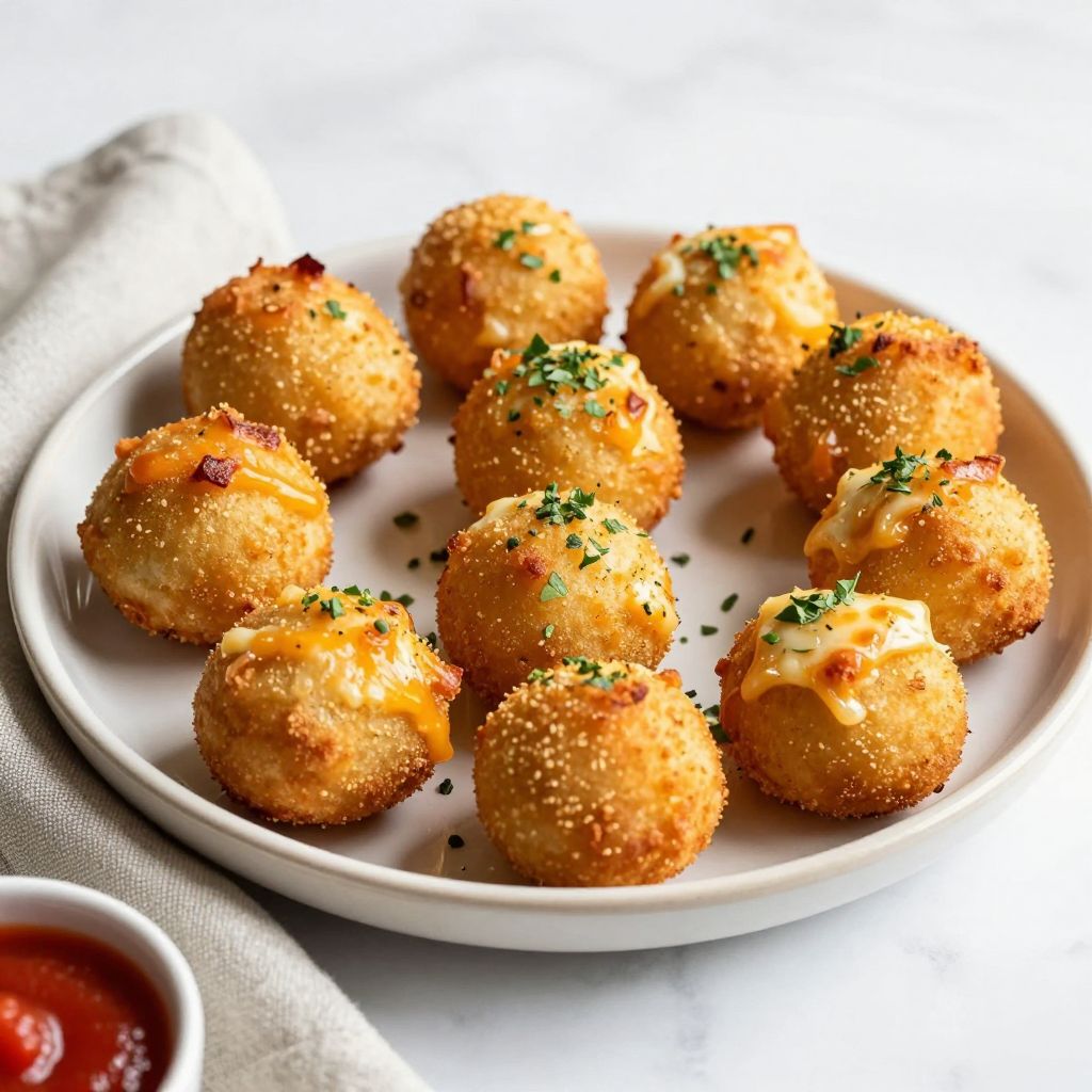Pizza Bites Serving Suggestion
