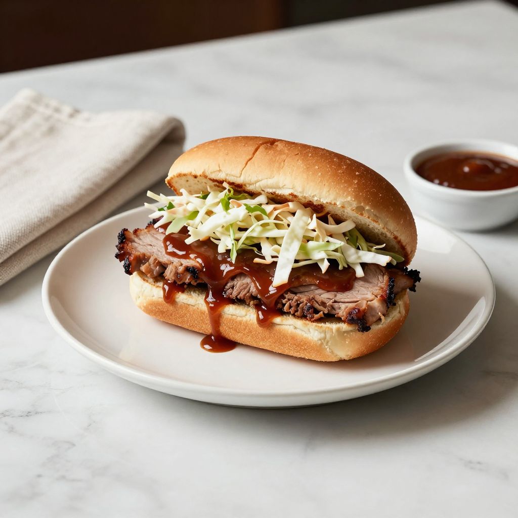 Pork Tenderloin Sandwich Close Up