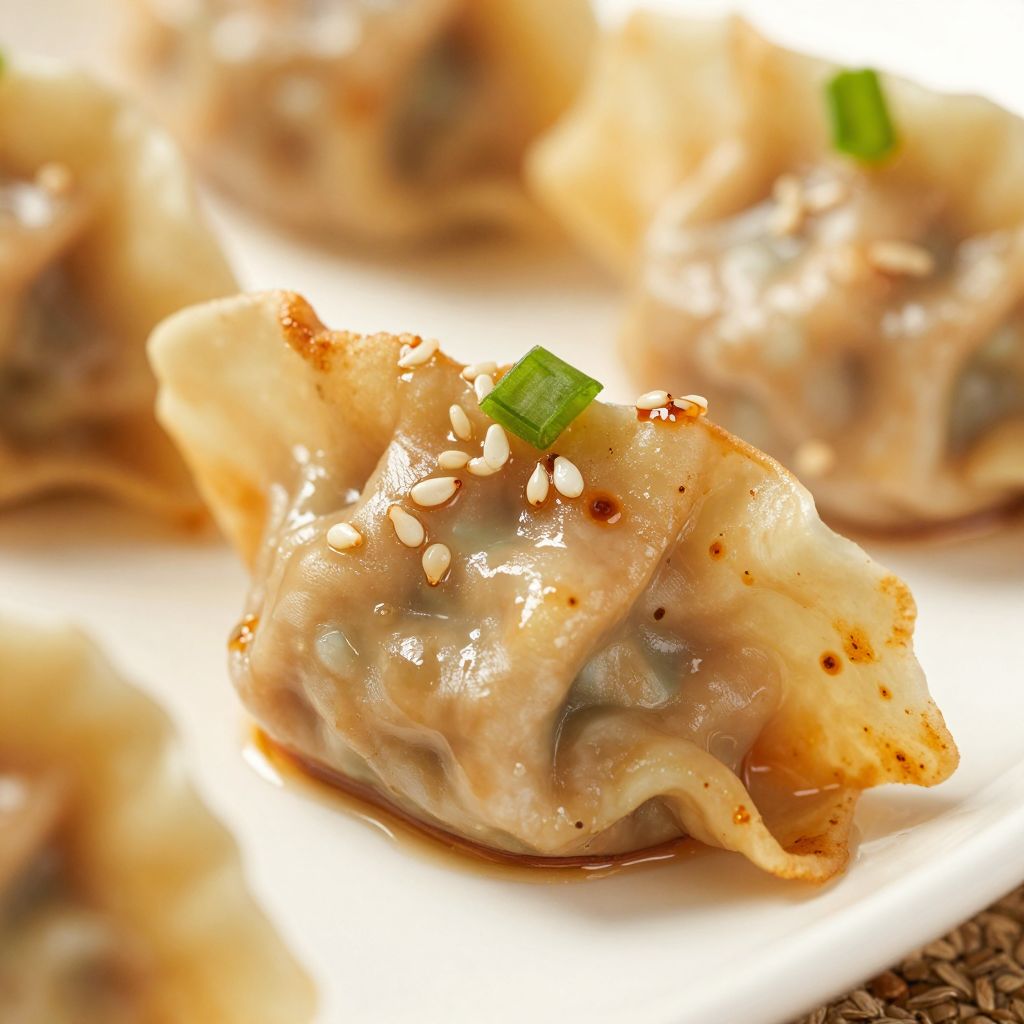 Pork Wontons Step
