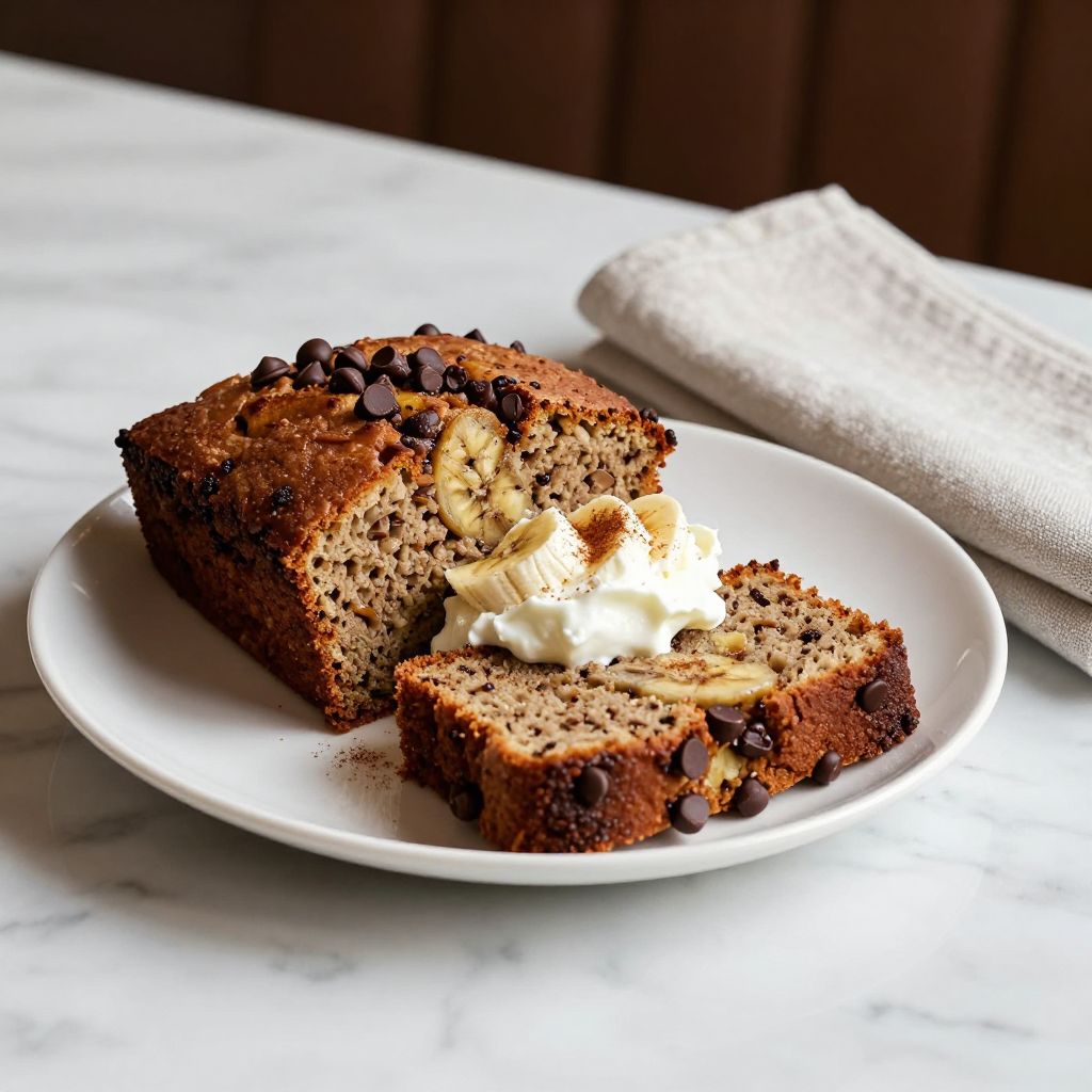 Protein Banana Bread Final Image