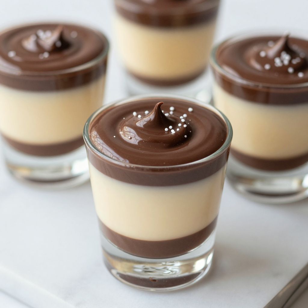 Pudding Shots Preparation