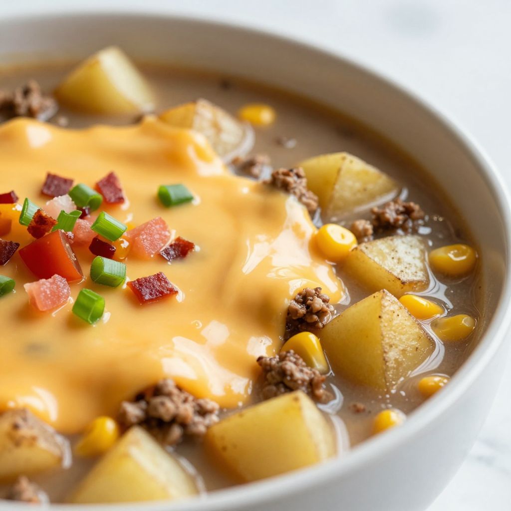 Cheeseburger Soup