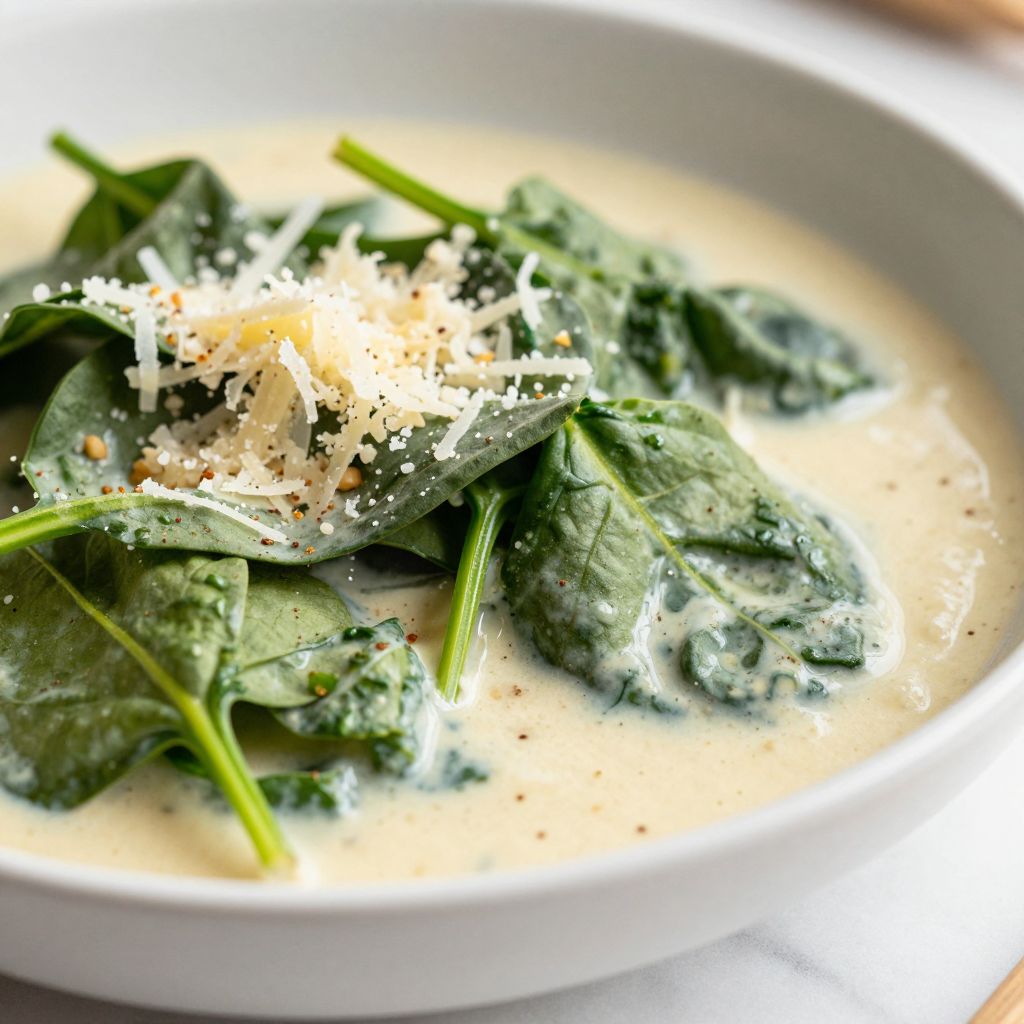 Creamed Spinach Step
