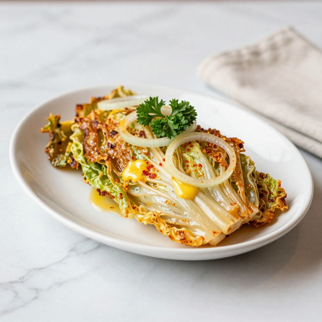 Fried Cabbage Dish
