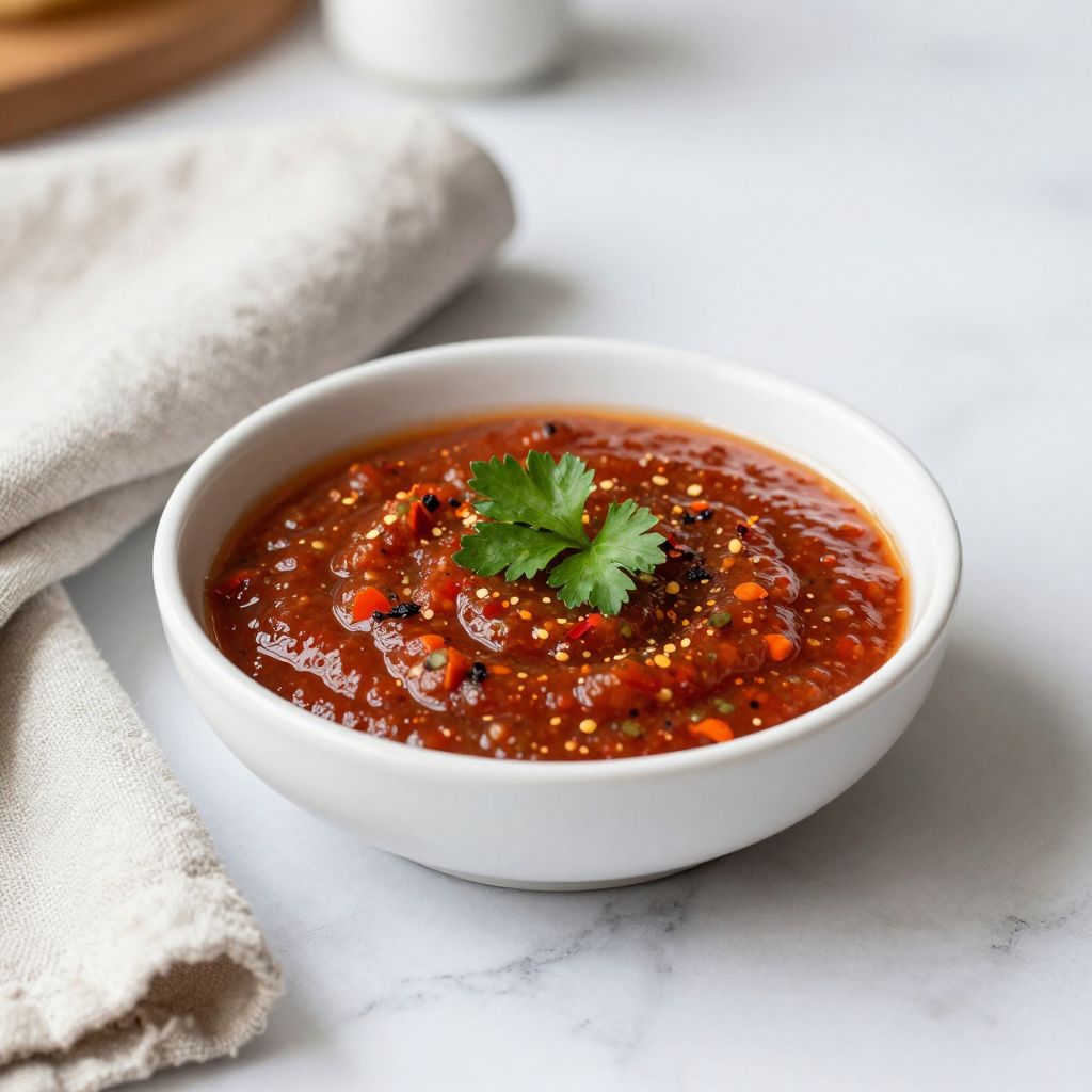 Finished Red Chimichurri