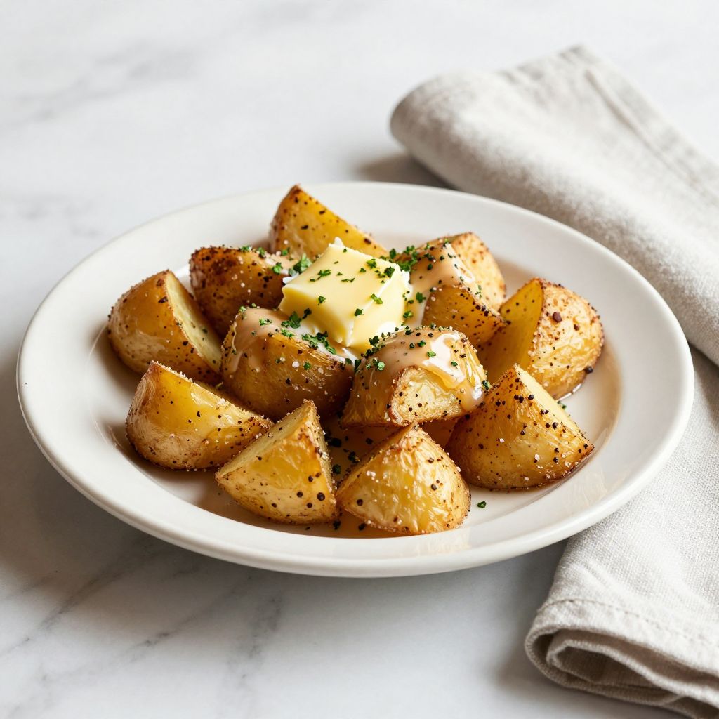 Salt Potatoes Final Dish