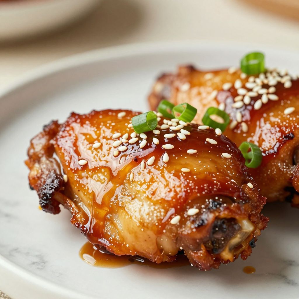 Shoyu Chicken Cooking Process