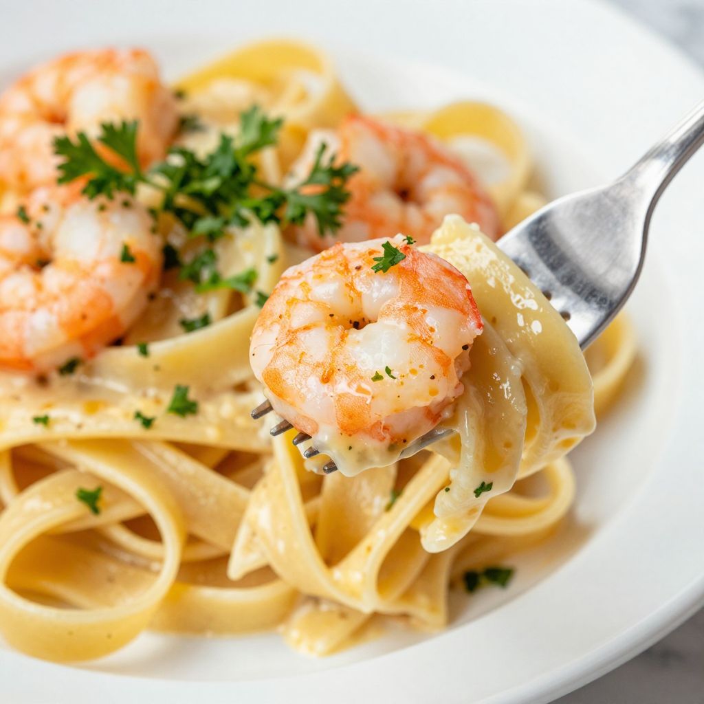 Shrimp Fettuccine