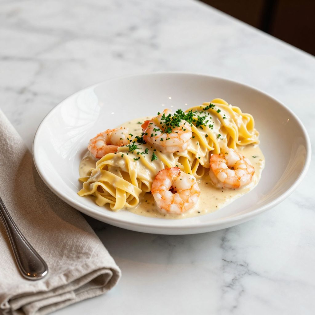 Shrimp Fettuccine