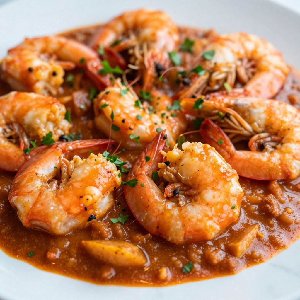 Shrimp Jambalaya cooking process