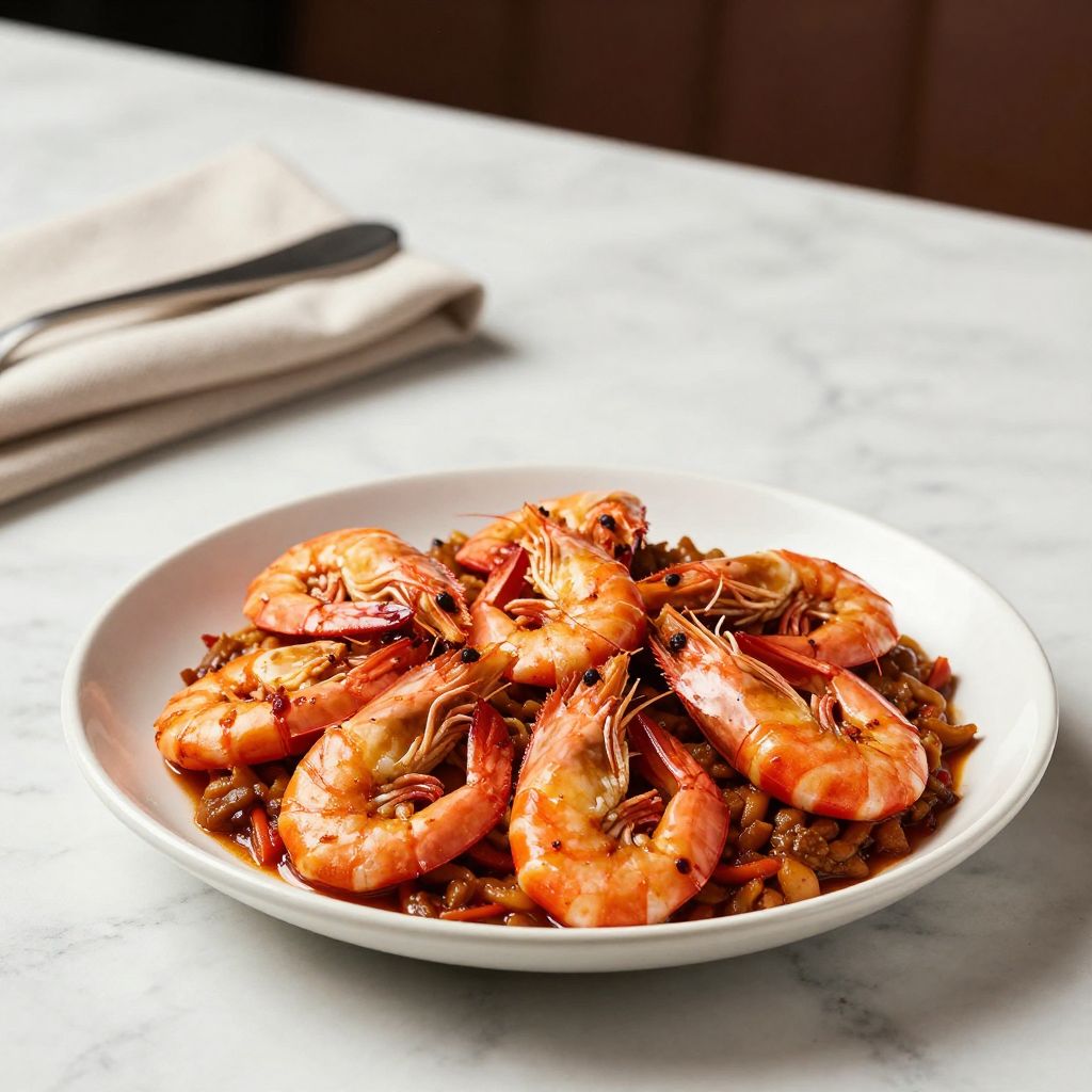 Shrimp Jambalaya served in a bowl