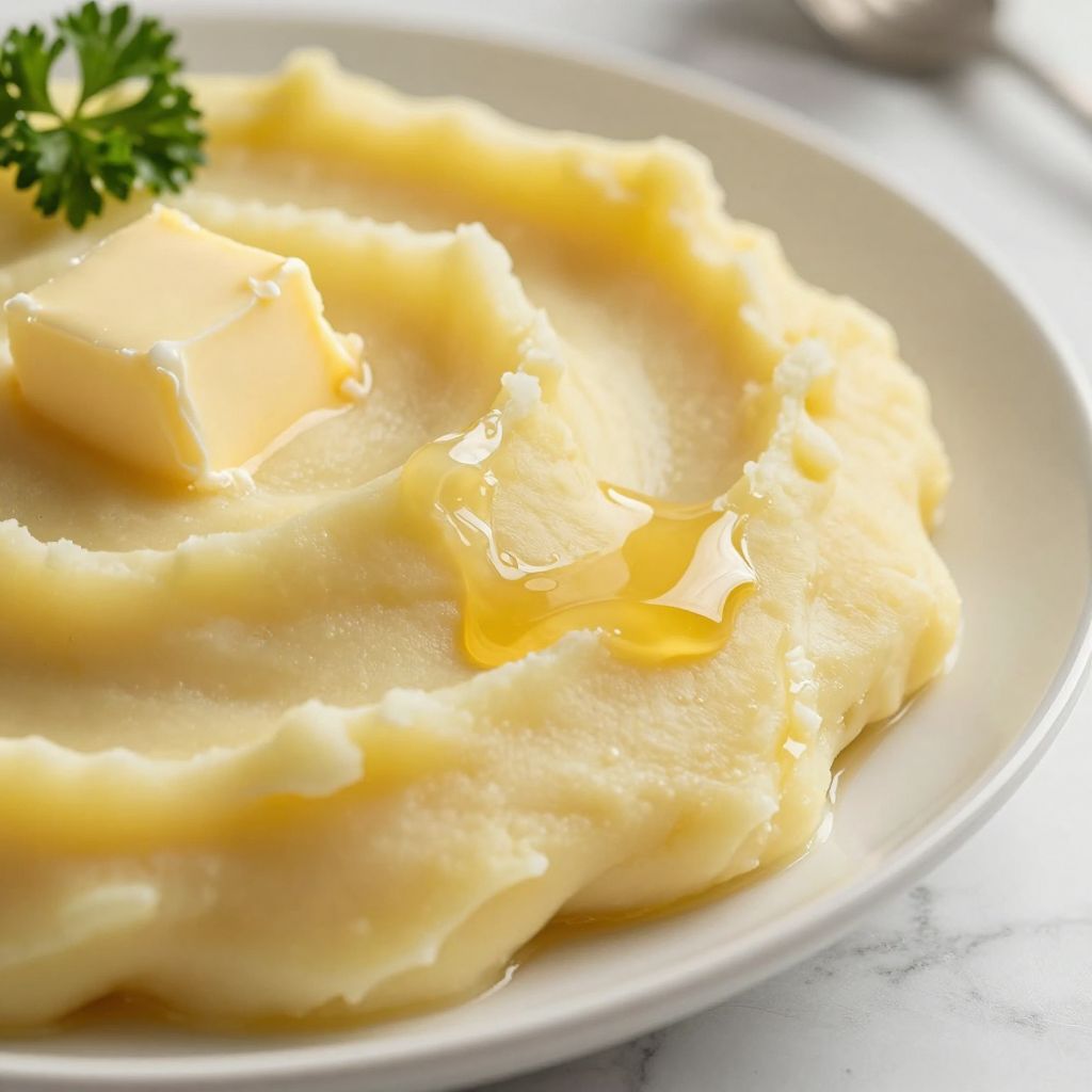 Step by step images of Simple Mashed Potatoes