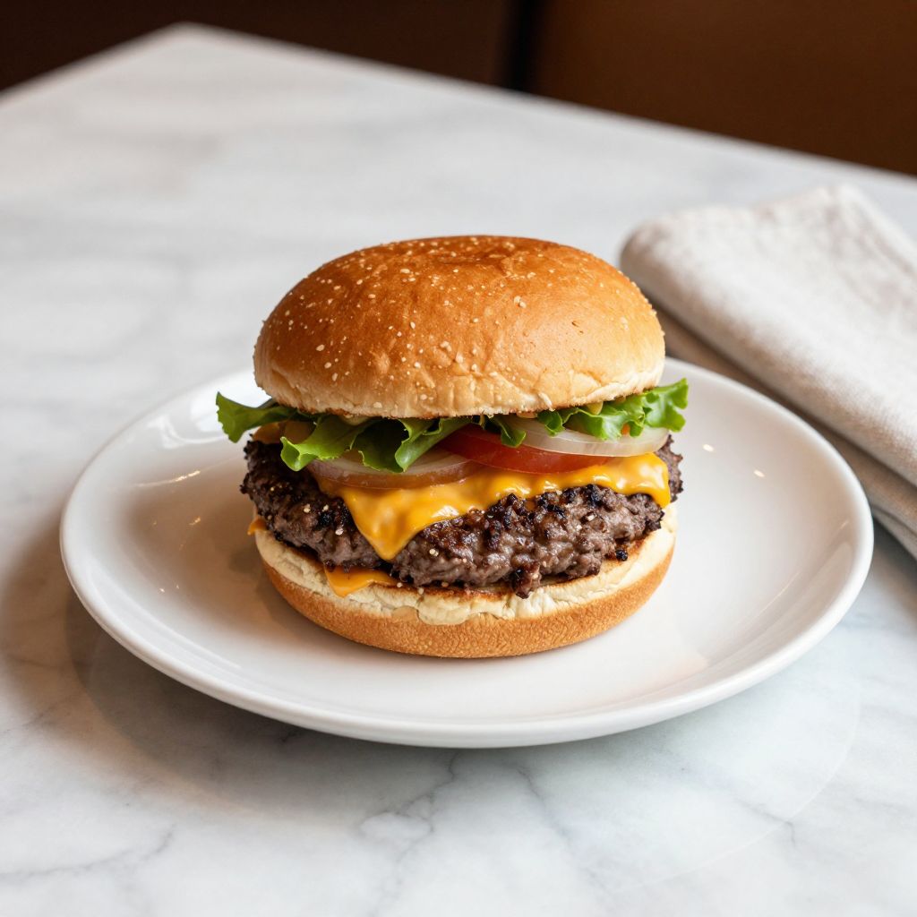 Smash Burger Preparation