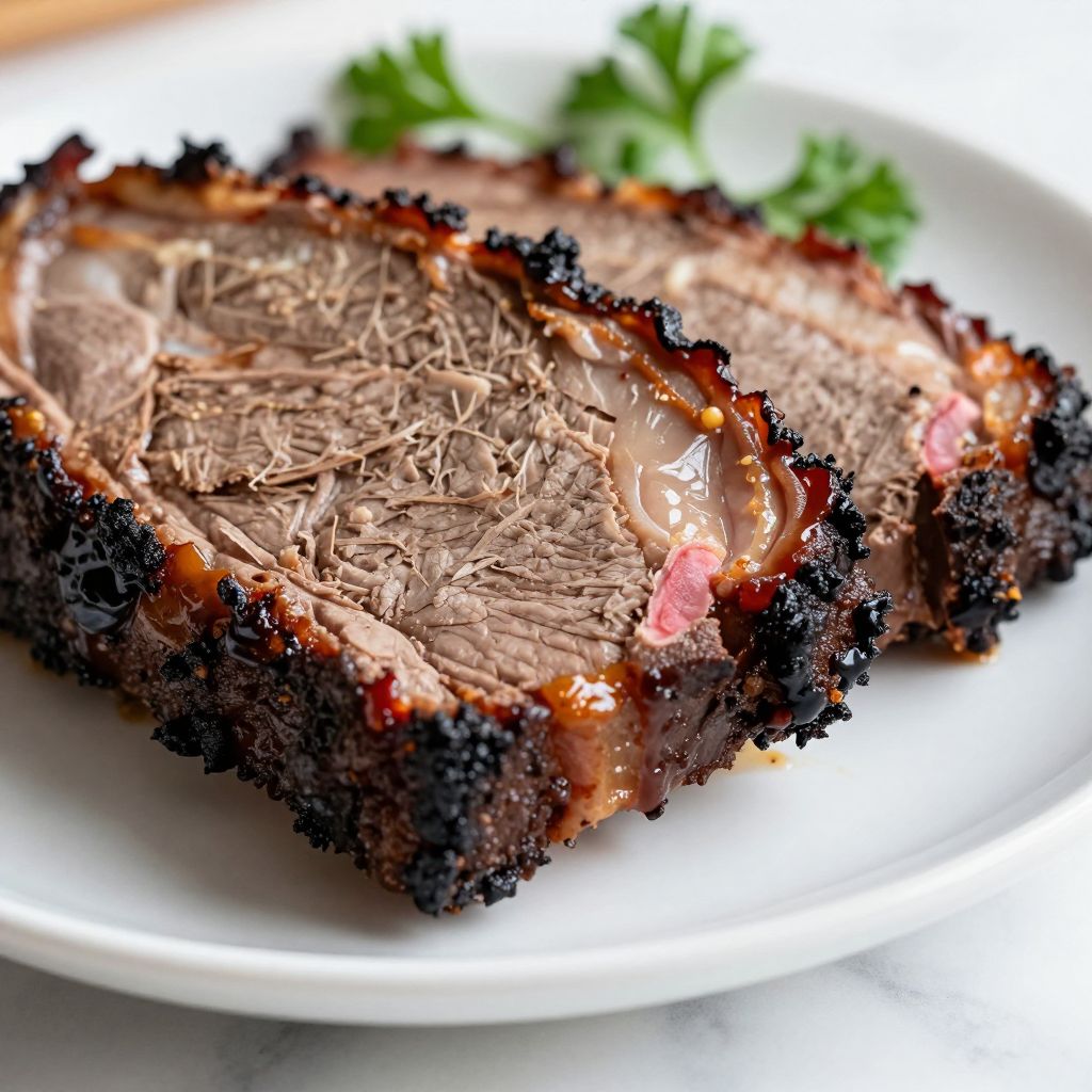 Smoke Brisket Process