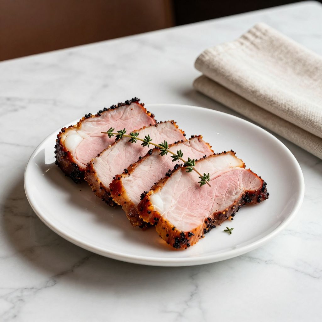 Smoked Pork Loin Final Dish