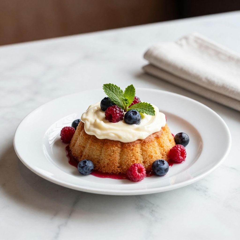 Sour Cream Pound Cake Final Product