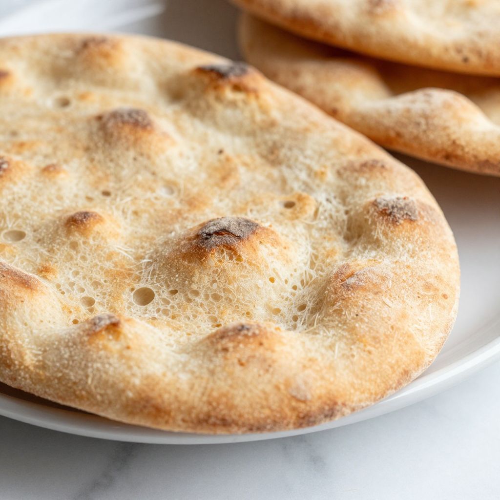 Sourdough Pita Bread Making