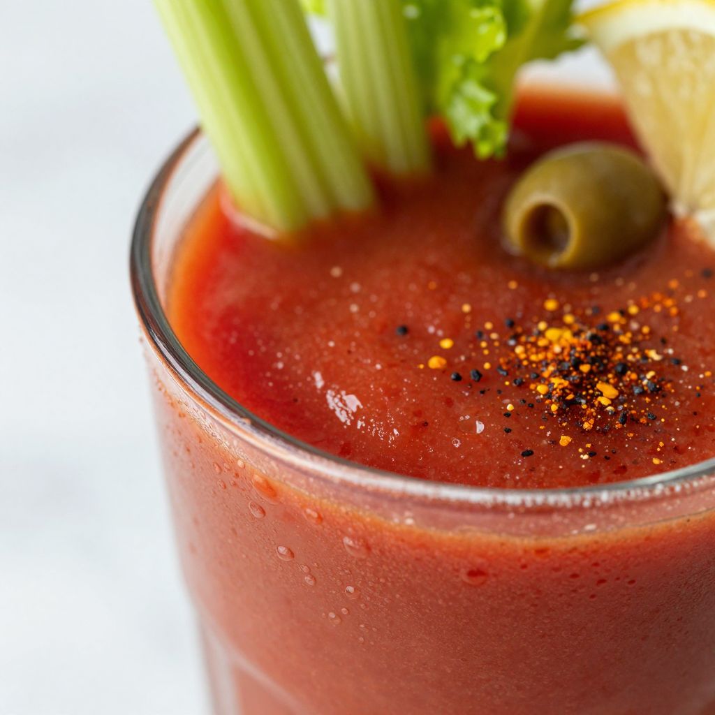 Making Spicy Bloody Mary