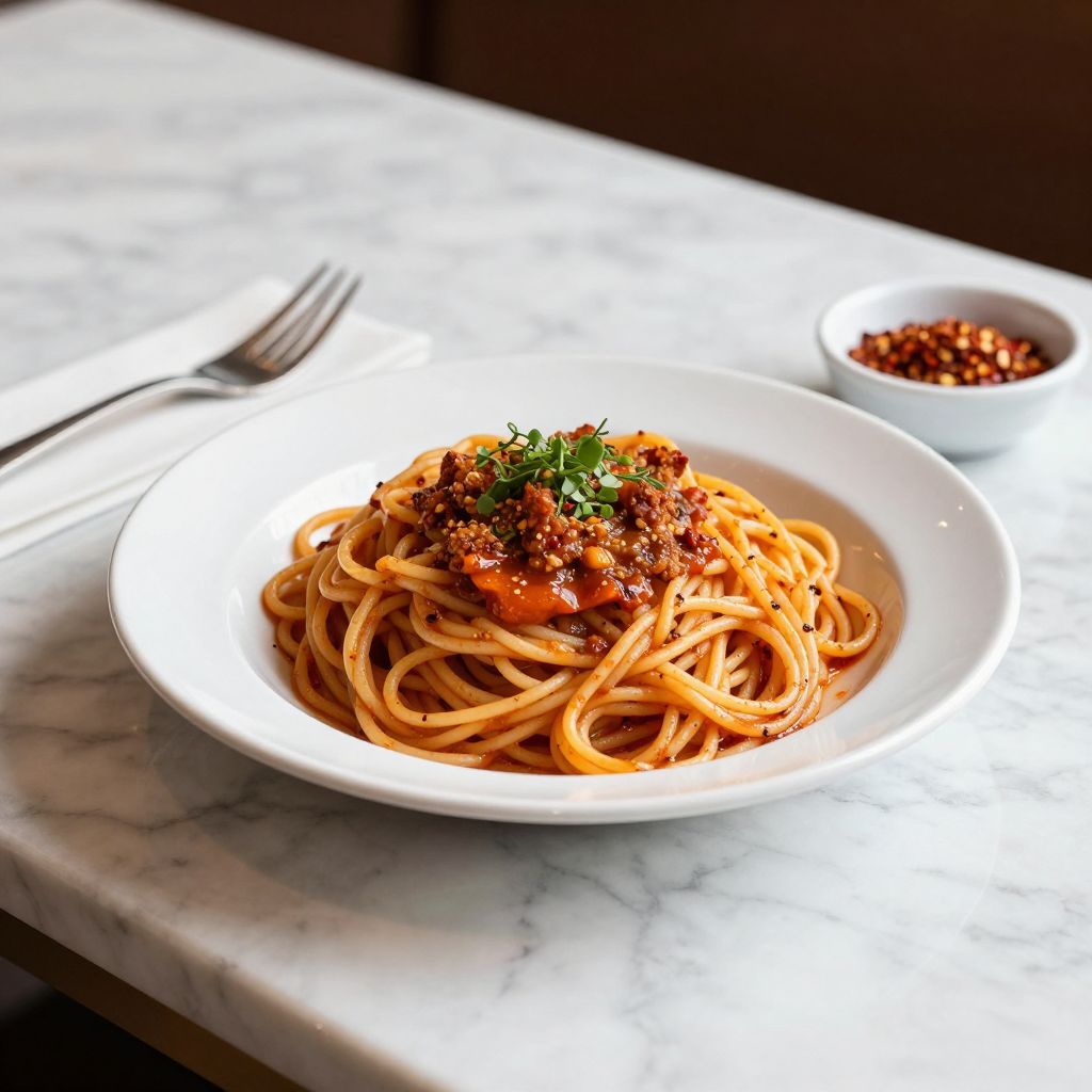 Final Spicy Pasta Image