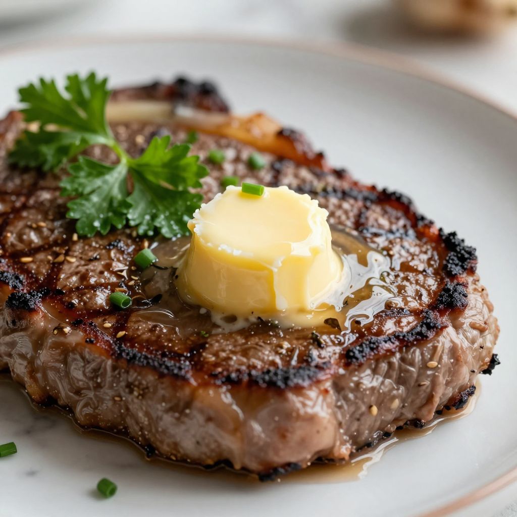 Steak Butter Preparation