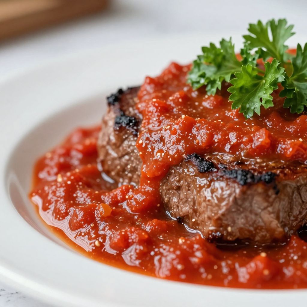 Steak Pizzaiola Step