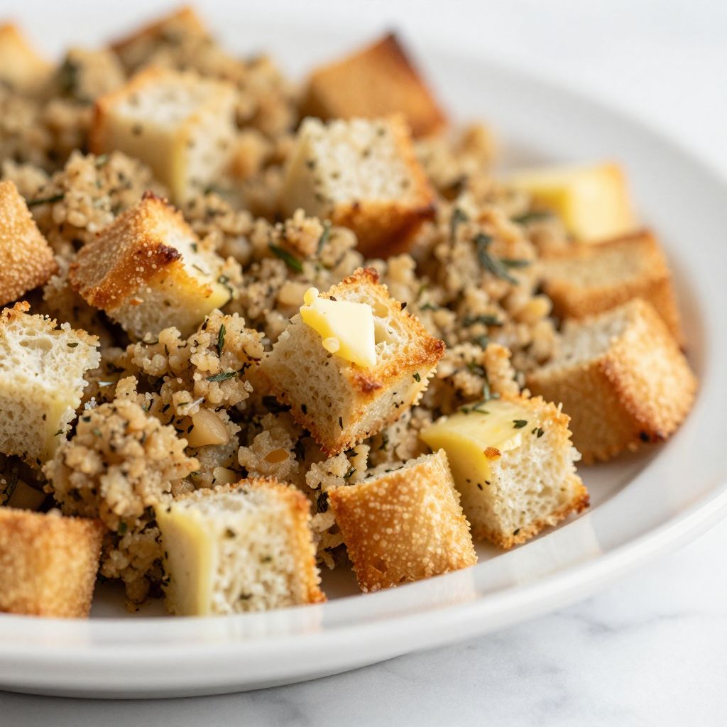 Stovetop Stuffing Preparation