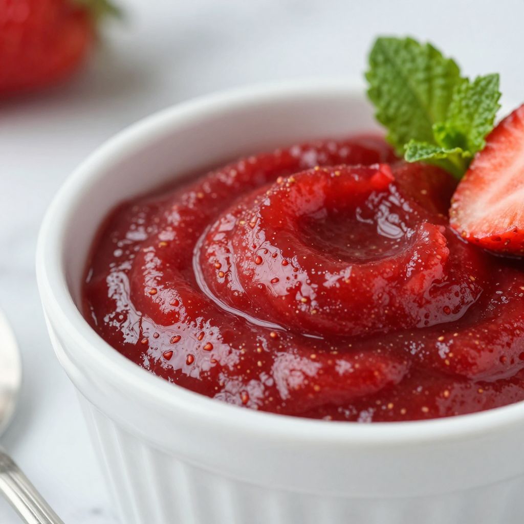 Strawberry Puree Preparation