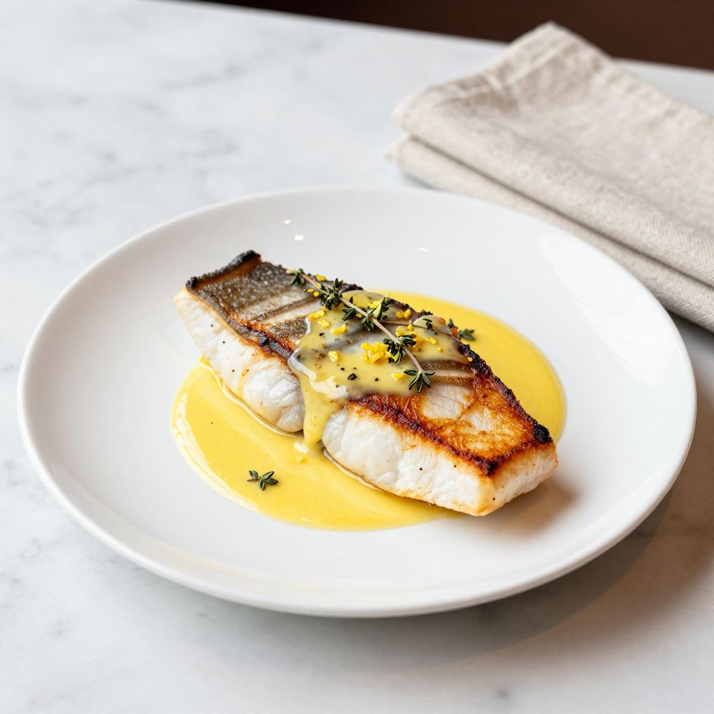 Pan-Seared Striped Bass