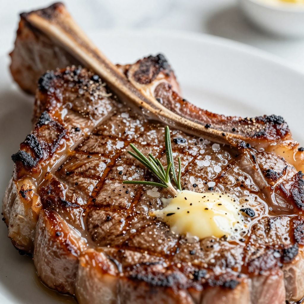 Cooking T Bone Steak